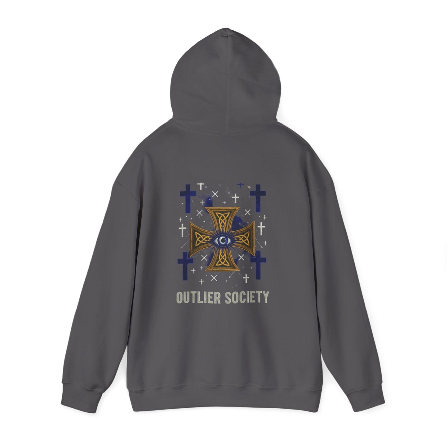 Hoodie — Outlier Society Celtic Cross Graphic Pullover