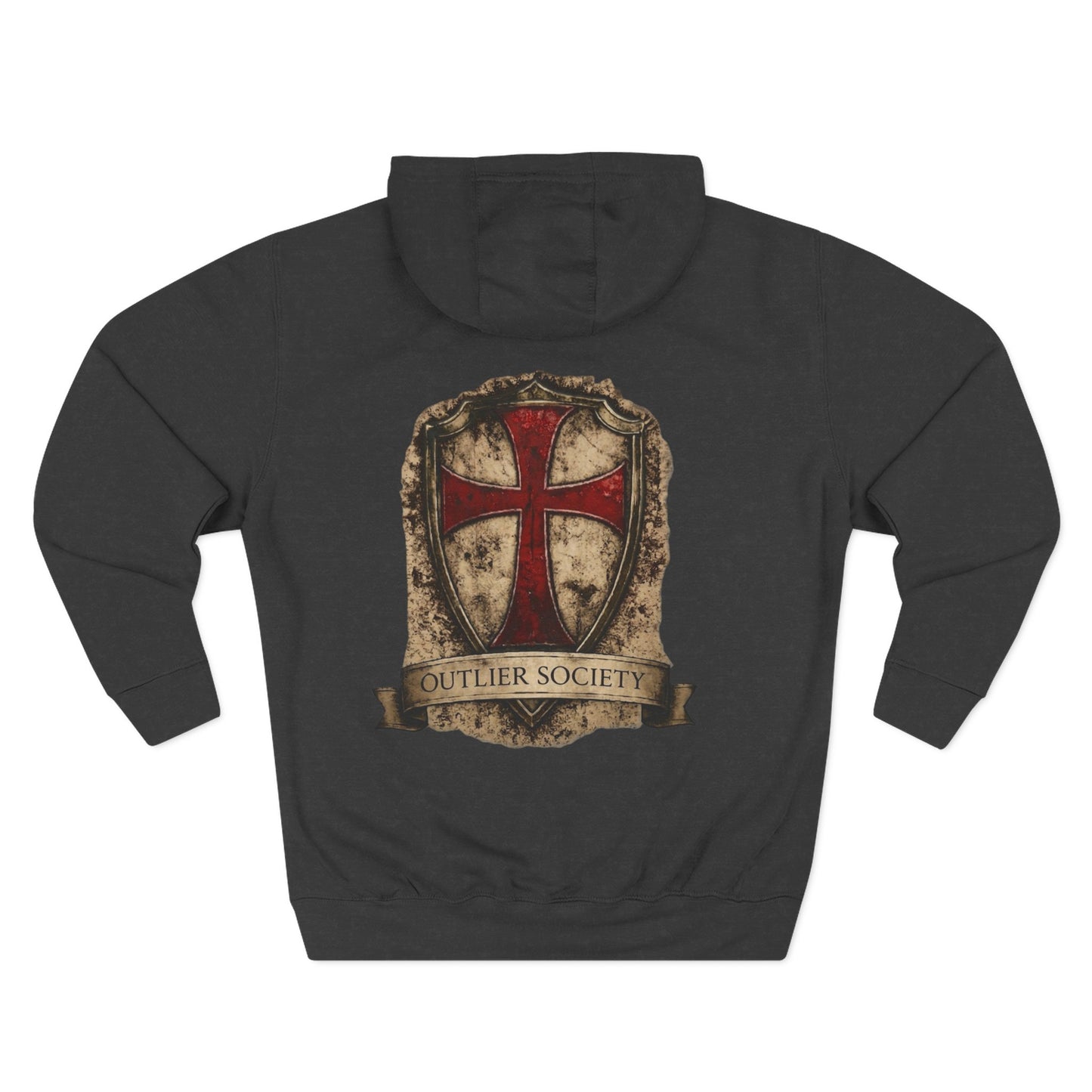 Crusader-shield hoodie