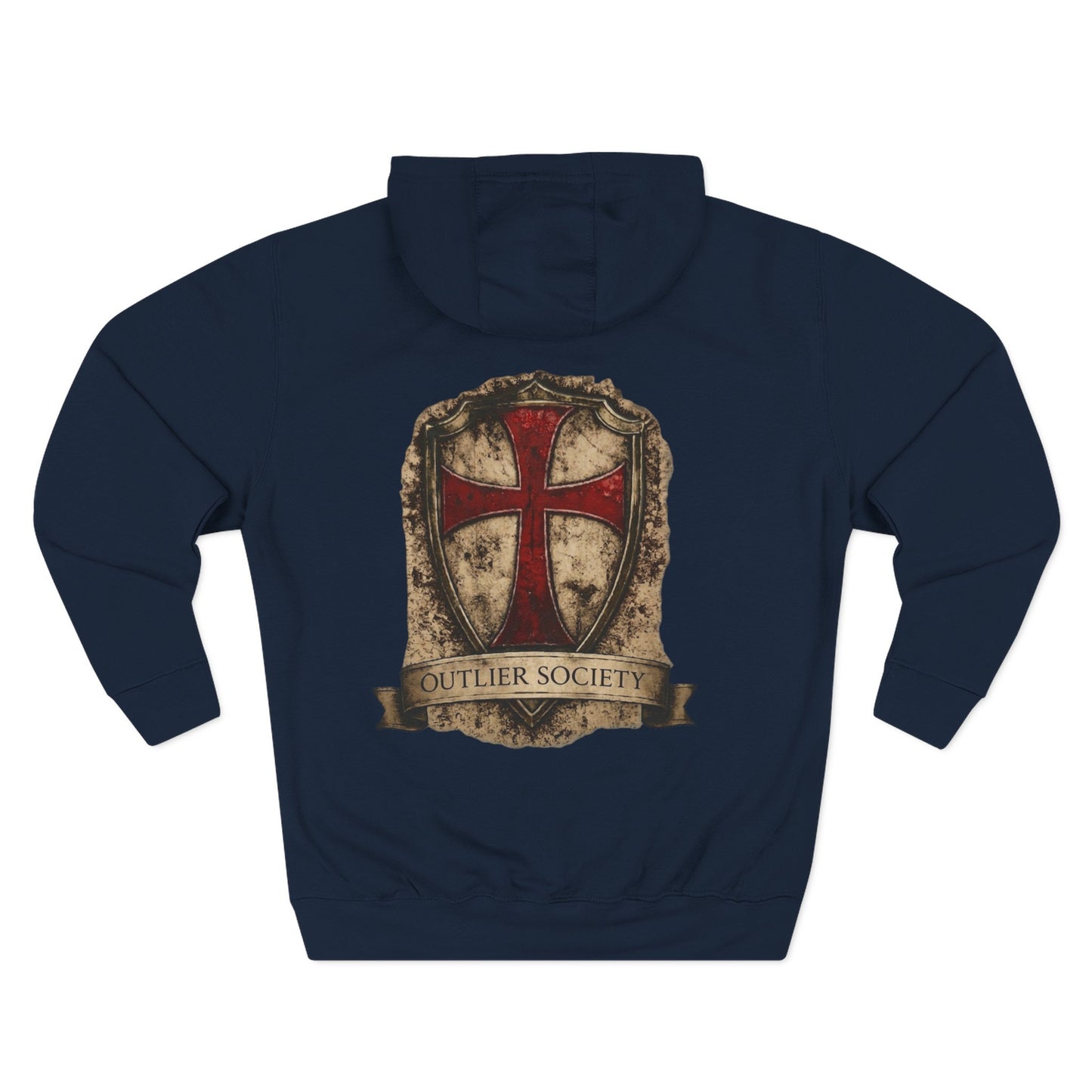 Crusader-shield hoodie