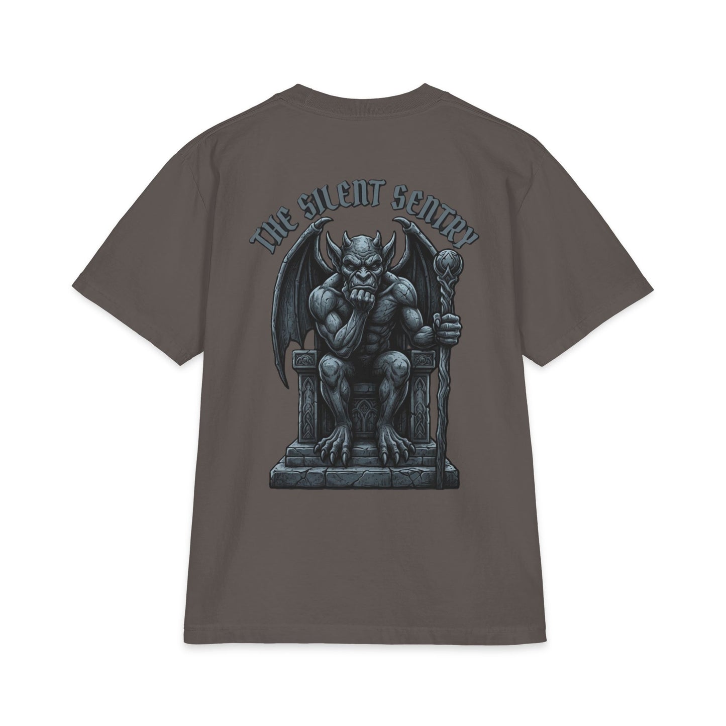 Gargoyle Throne  — "The Silent Sentinel" Heavyweight Tee