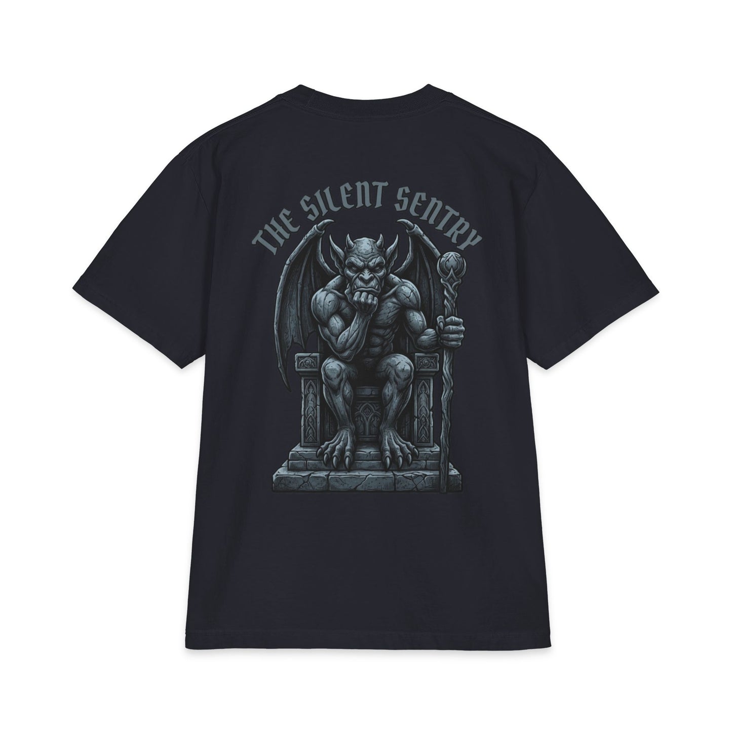 Gargoyle Throne  — "The Silent Sentinel" Heavyweight Tee