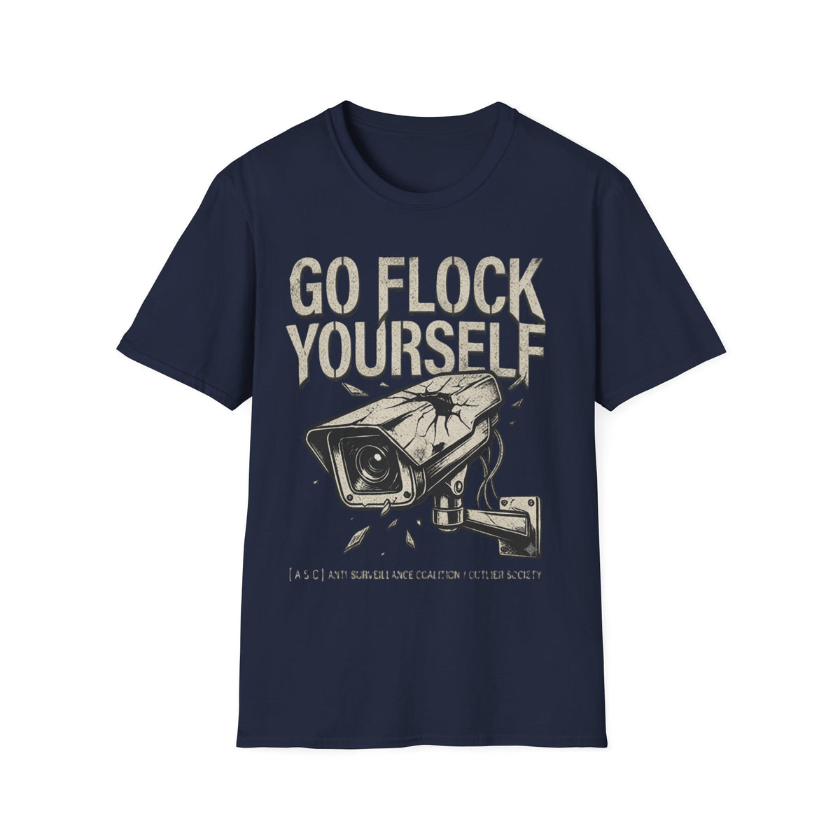 [ A S C ] Anti-Surveillance Coalition Tee | Go Flock Yourself