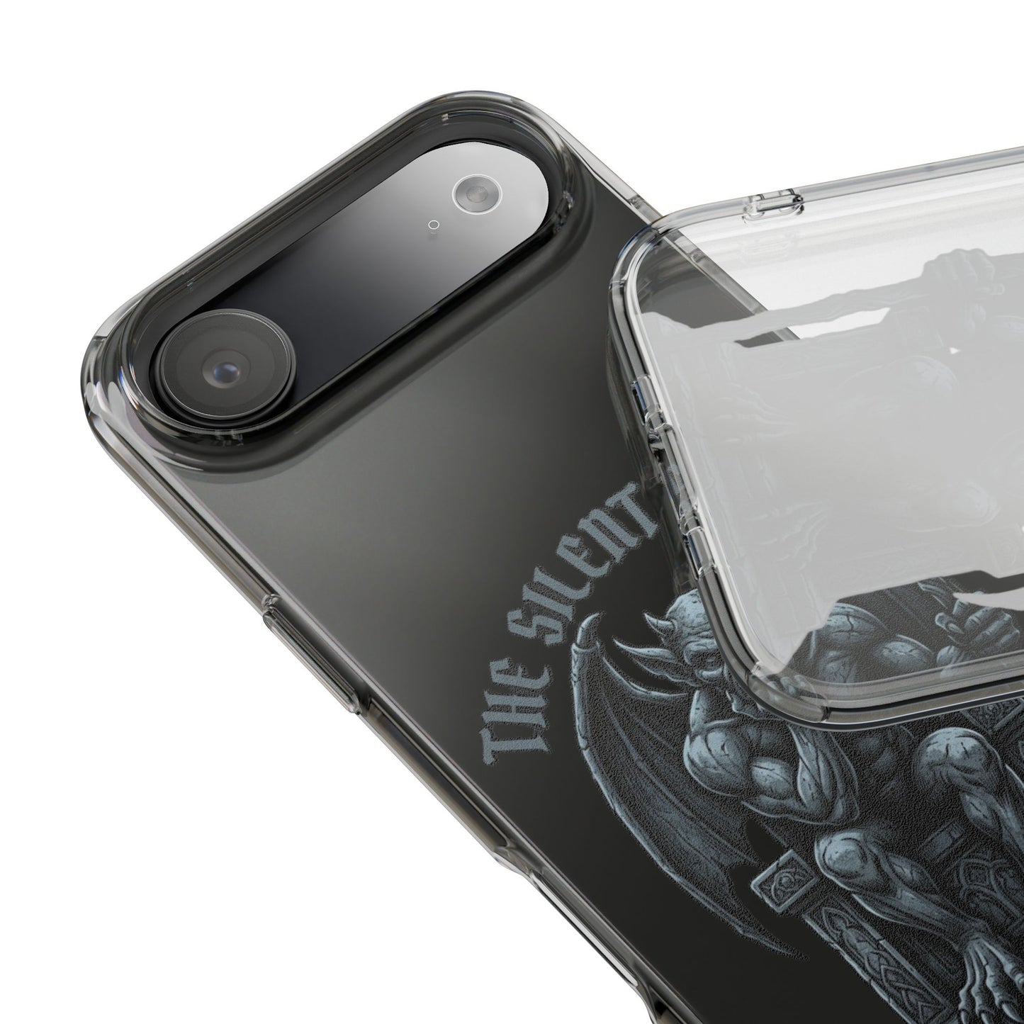 Gargoyle 'The Silent Sentry' Clear Impact-Resistant Phone Case