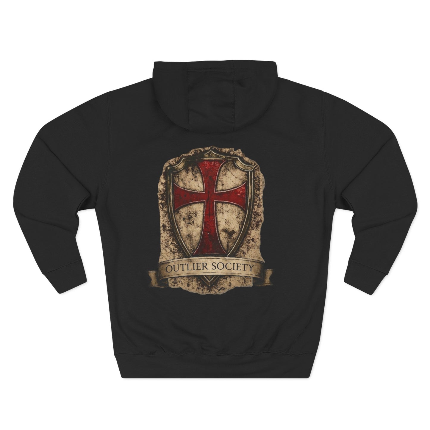 Crusader-shield hoodie