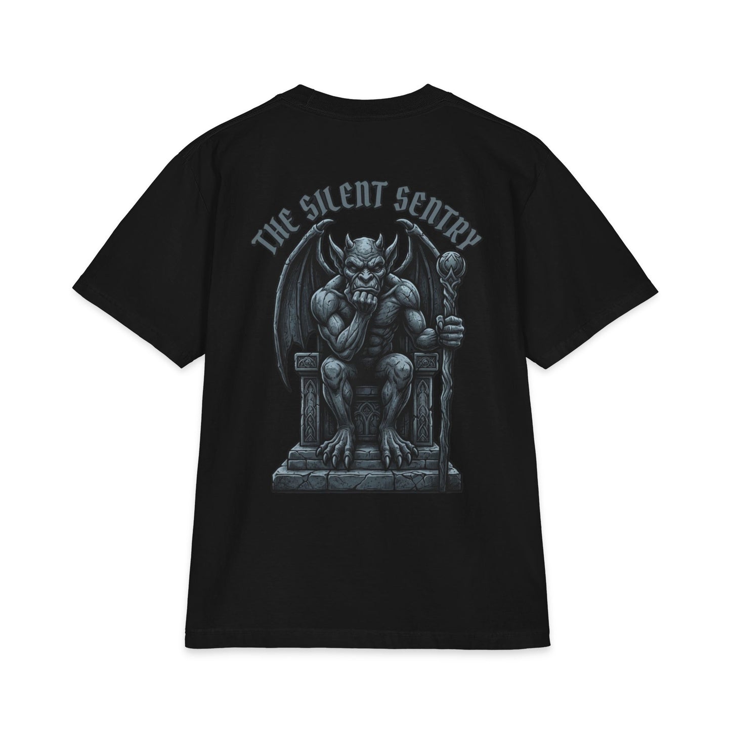 Gargoyle Throne  — "The Silent Sentinel" Heavyweight Tee