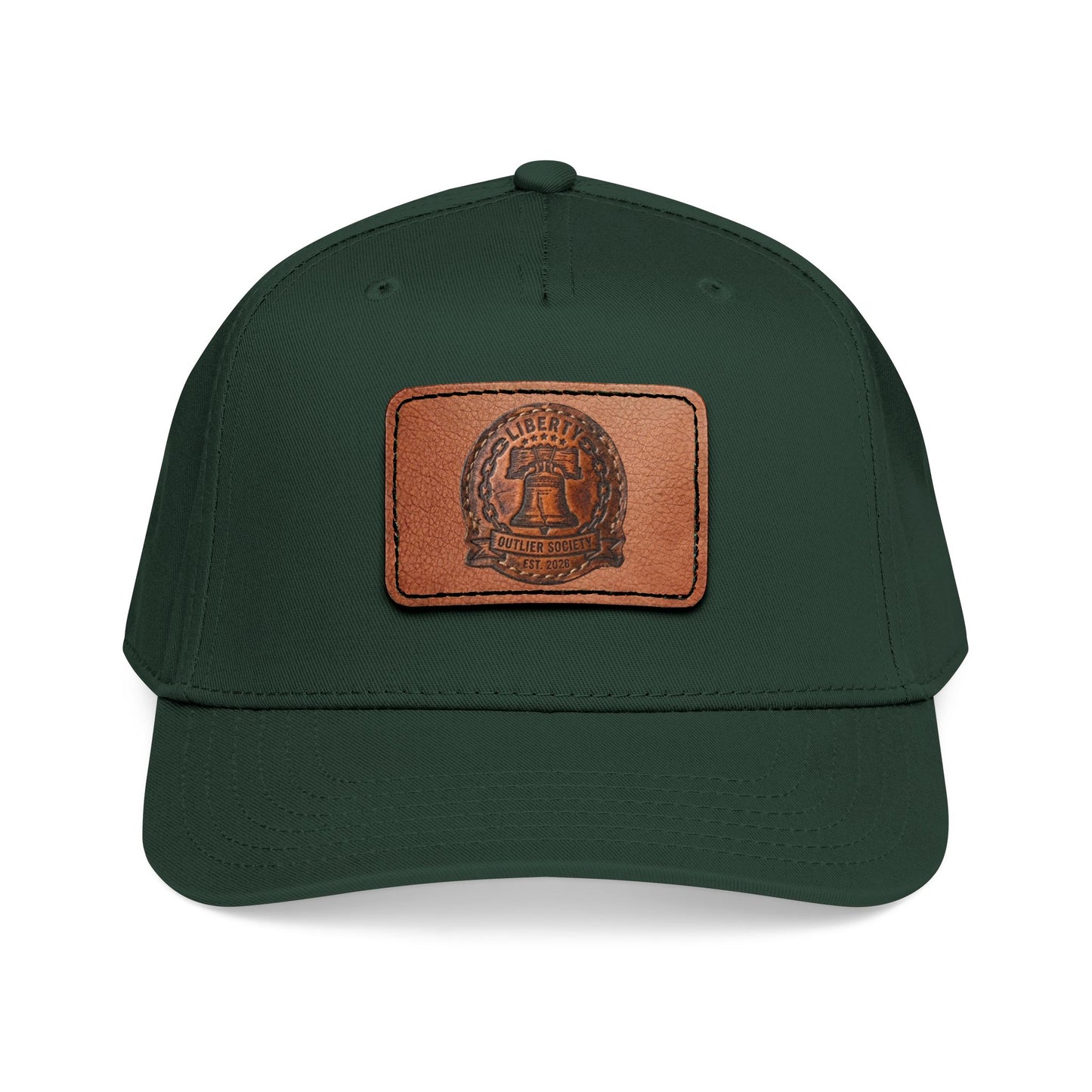 LIBERTY Leather Patch cap