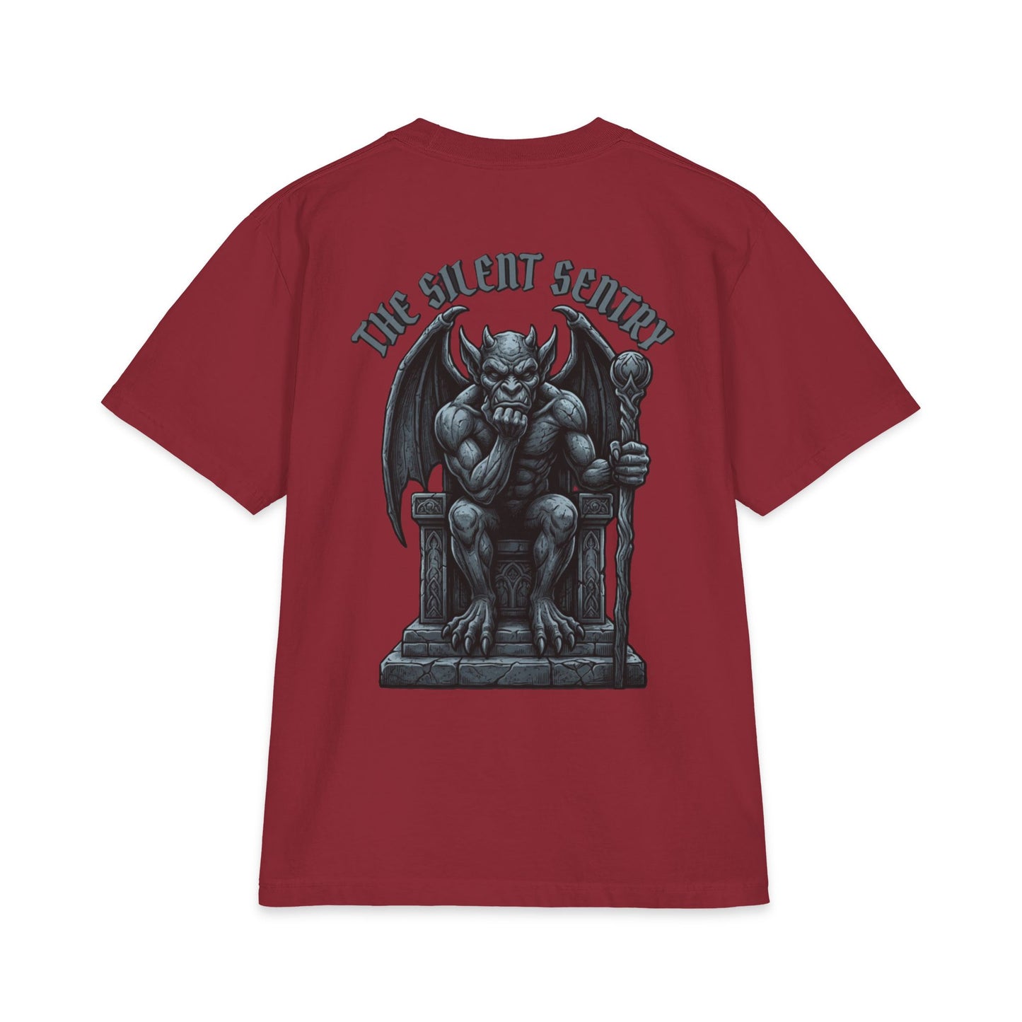 Gargoyle Throne  — "The Silent Sentinel" Heavyweight Tee