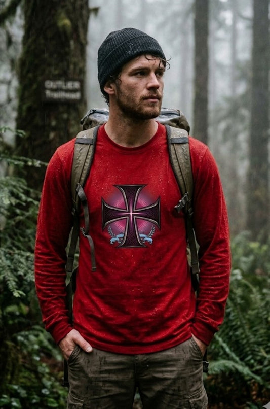 Iron Cross long sleeve tee